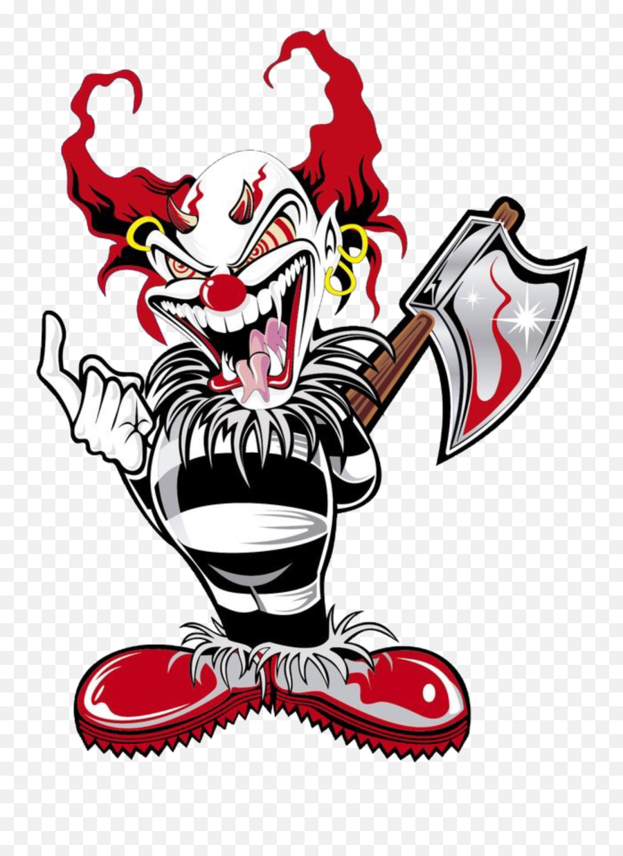 Clown Horror Red Blood Sticker - Evil Clown Sticker Emoji,Bloods B Emoji