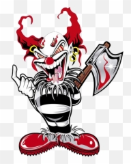 Clown Horror Red Blood Sticker - Evil Clown Sticker Emoji,Bloods B Emoji