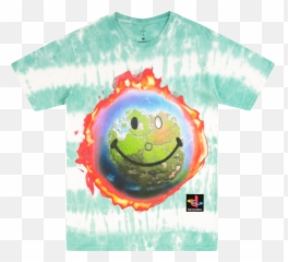 The Scotts World Tie Dye Tee - Travis Scott X Fortnite Tie Dye Shirt Emoji,Astronomer Emoticon