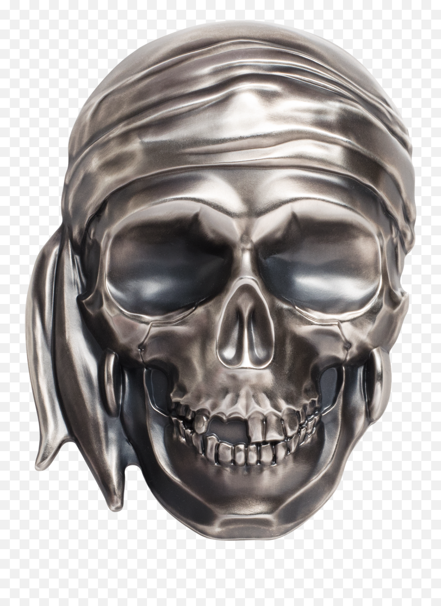 Big Pirate Skull 500 Gram - Big Pirate Skull 25 Dollar Emoji,What Is The Emotion For The Color Battleship Grey