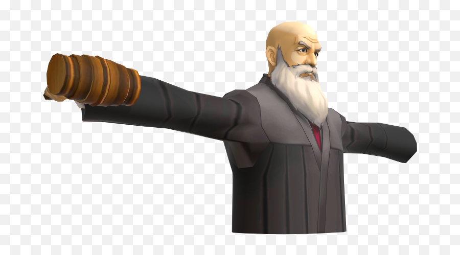 Ace Attorney - Ace Attorney The Judge Emoji,Phoenix Wright Text Emoticons