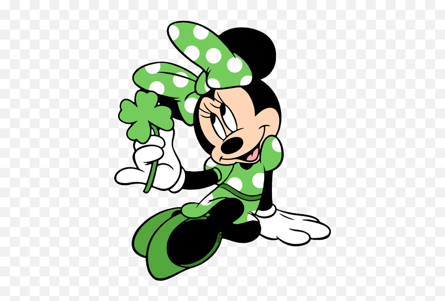 Disney Clipart Holiday Disney Holiday Transparent Free For - Disney St Patricks Day Clipart Emoji,Minnie Mouse Emotion Printable