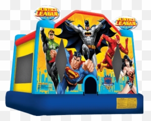 Indoor Bounce House Rentals New York - Justice League Inflatable Bounce House Emoji,Justice Emoji Unicorn