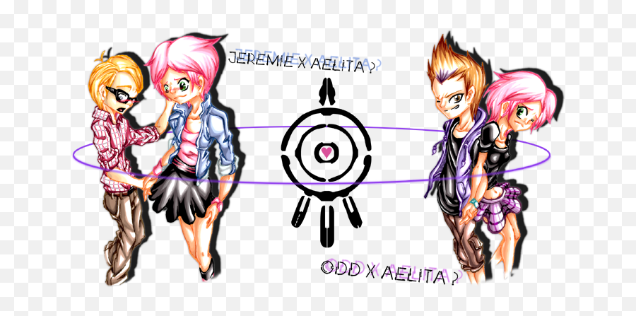 Aelita Code Lyoko - Code Lyoko Emoji,Si Jeune Et Déja La Clope Au Bec, Bel Exemple Pour Notre Belle Jeunesse !... Smile Emoticon