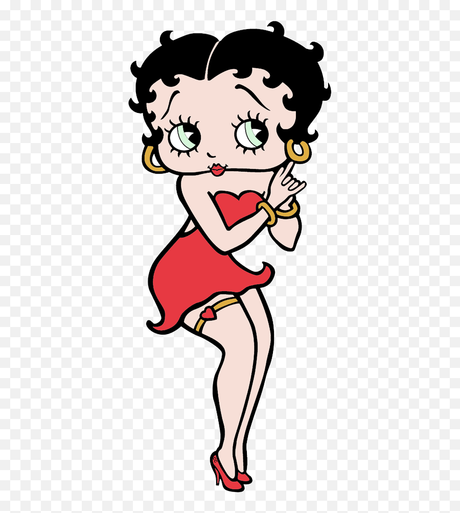 Betty Boop Clip Art Cartoon Clip Art - Betty Boop Cartoon Clipart Emoji,Betty Boop Emoji