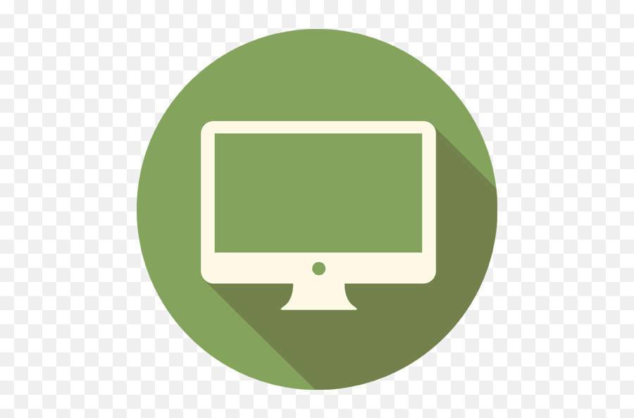 Lcd Monitor Icon - Green Monitor Icon Png Emoji,Display Lcd Emoji