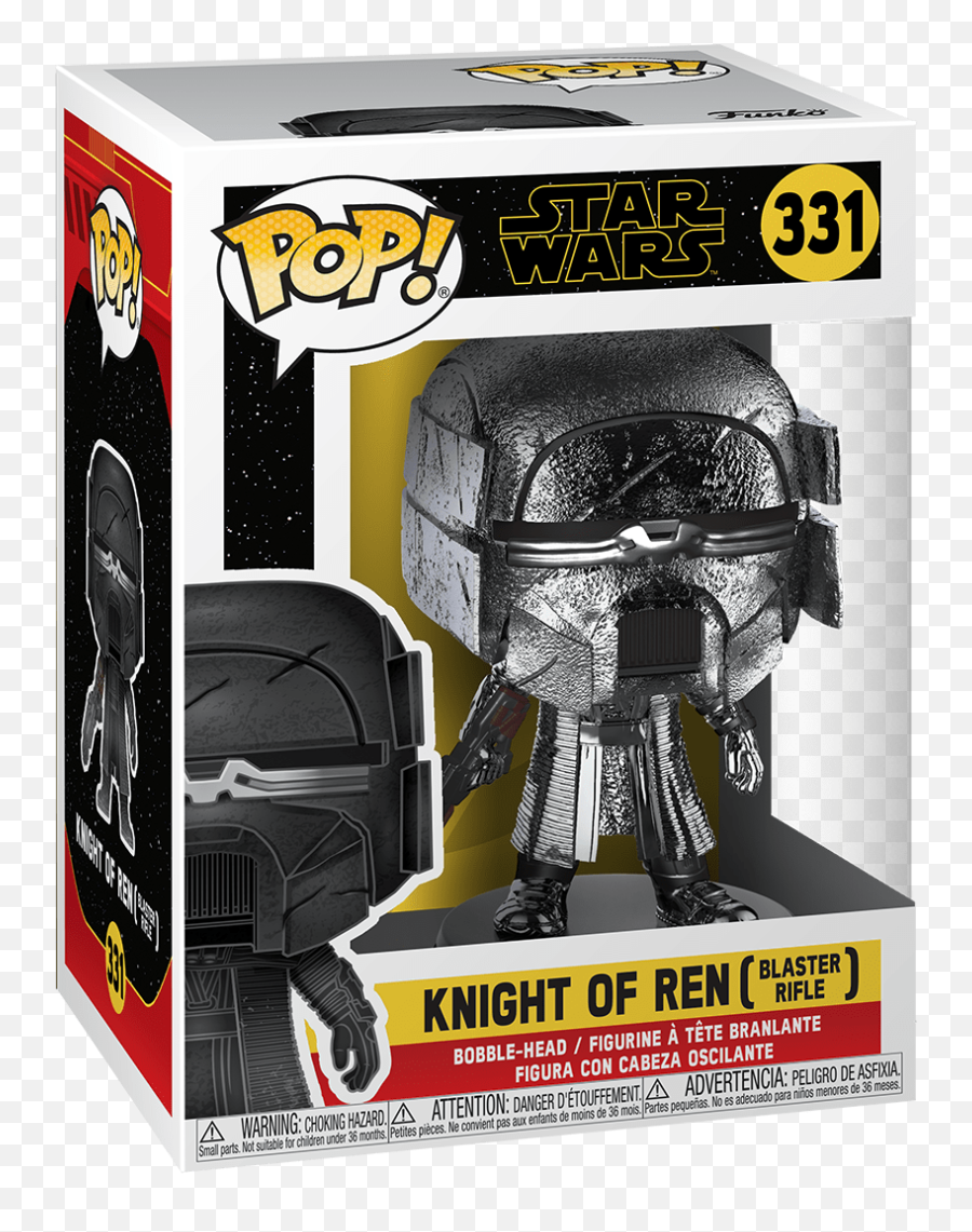 Funko Star Wars Pop Vinyl Figure Knight Of Ren Hematite - Funko Pop Knight Of Ren Blaster Emoji,Emotion Cannon