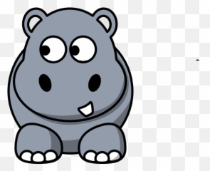 Hippo Clipart - Clipartsco Cartoon Transparent Hippo Emoji,Hippo Emojis