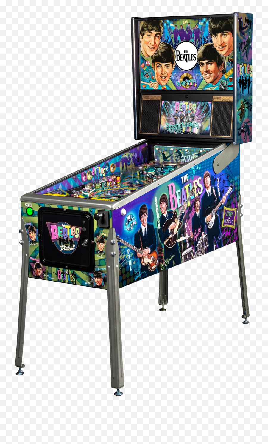 The Beatles U2013 Stern Pinball - Beatles Pinball Machine Emoji,Adium Emoticon Pack