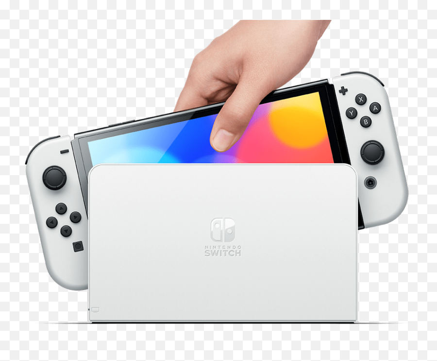 The New Switch Dock Will Be Sold Separately - Gamereactor Nintendo Switch Modele Oled Emoji,Ps4 Controller Emojis