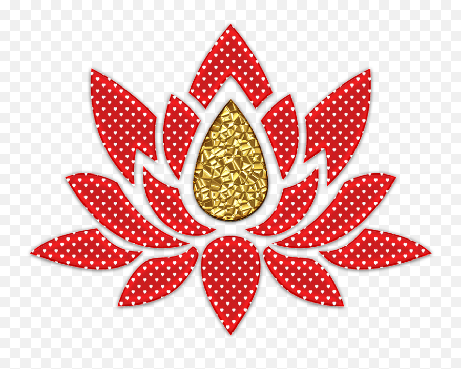 Free Photo Lotus Art Drawing Lotus Hearts Golden Lotus - Silhouette Lotus Flower Emoji,Baroque Art Emotion
