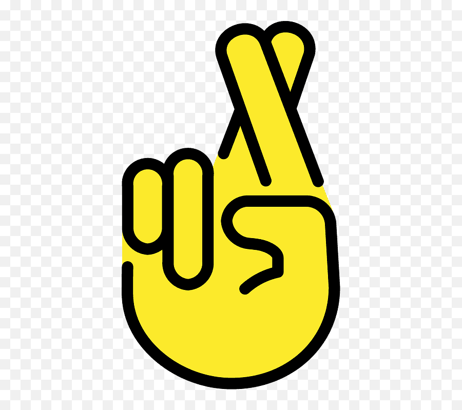 Crossed Fingers Emoji - Emoji,Trekkie Emojis