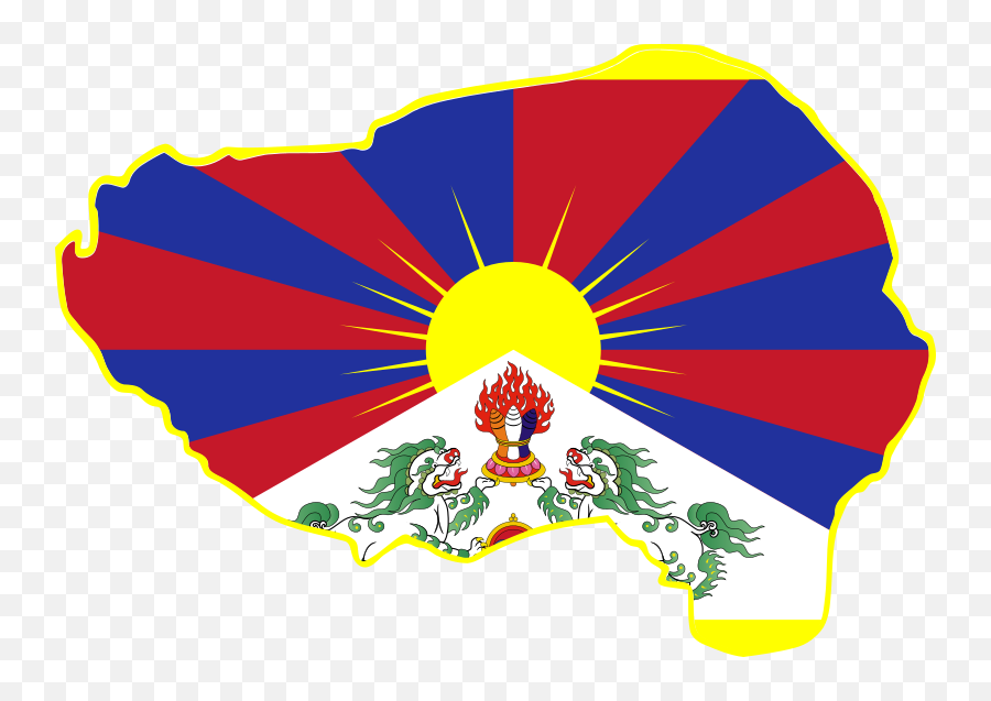 Flowerleafsymmetry Png Clipart - Royalty Free Svg Png Tibet Flag Emoji,Tibet Flag Emojis Google