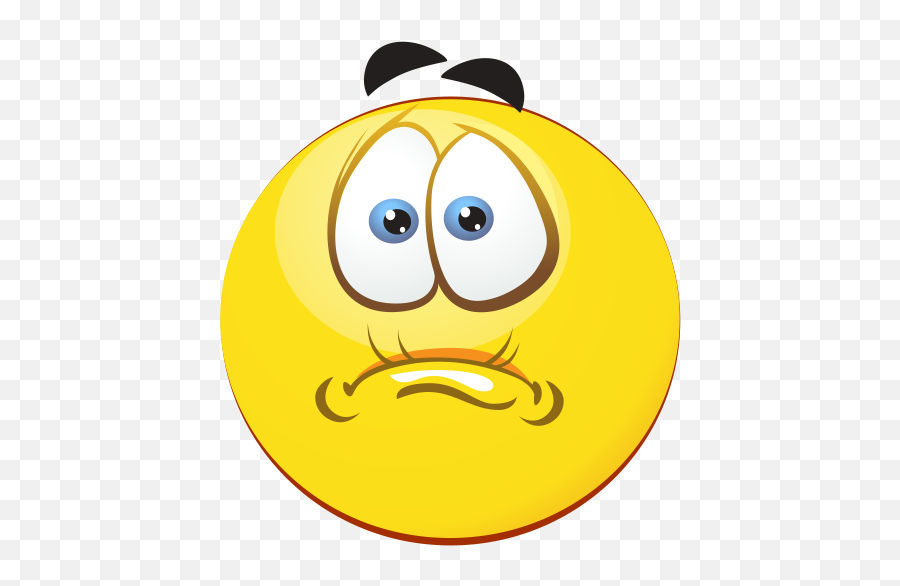 Scared Emoji Decal - Smiley Cry,Text Based Emoticon For Scared