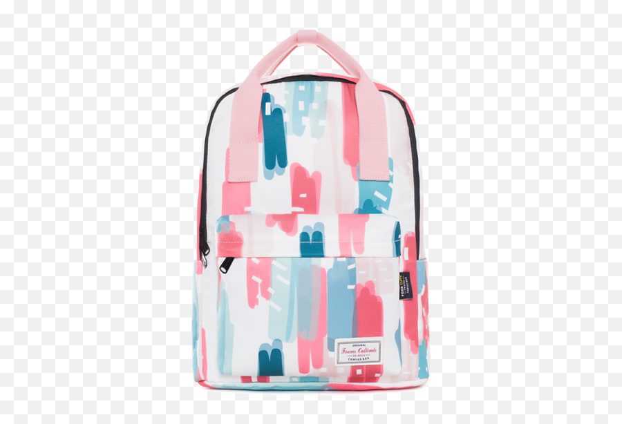 Ladies School Bags For Teenage Girl Canvas Backpack Women - Girly Emoji,Cute Emoji Backpacks For Girls 8