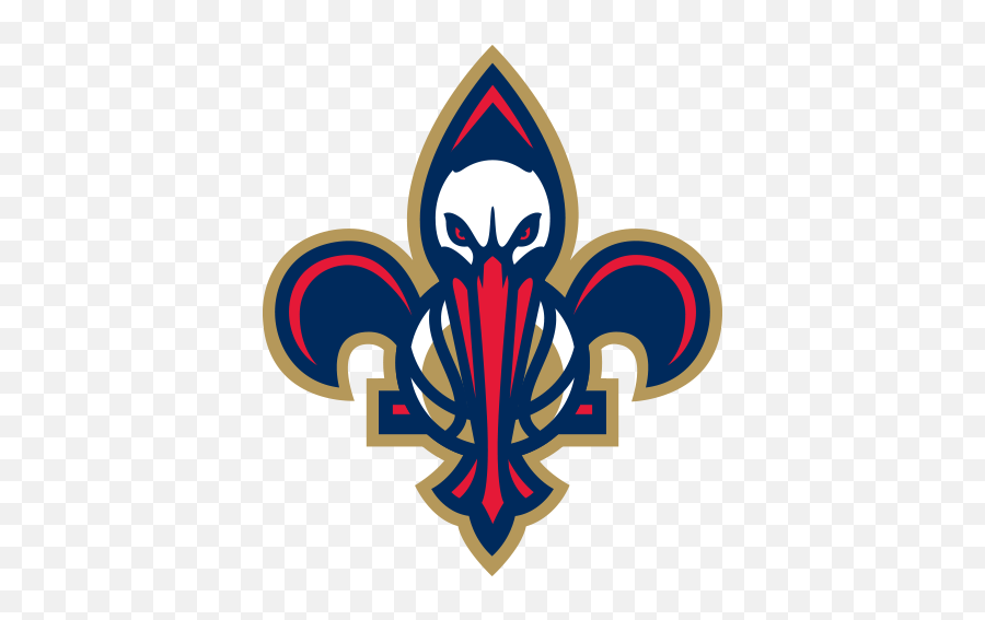 New Orleans Pelicans - New Orleans Pelicans Secondary Logo Emoji,New Orleans Saints Emoji