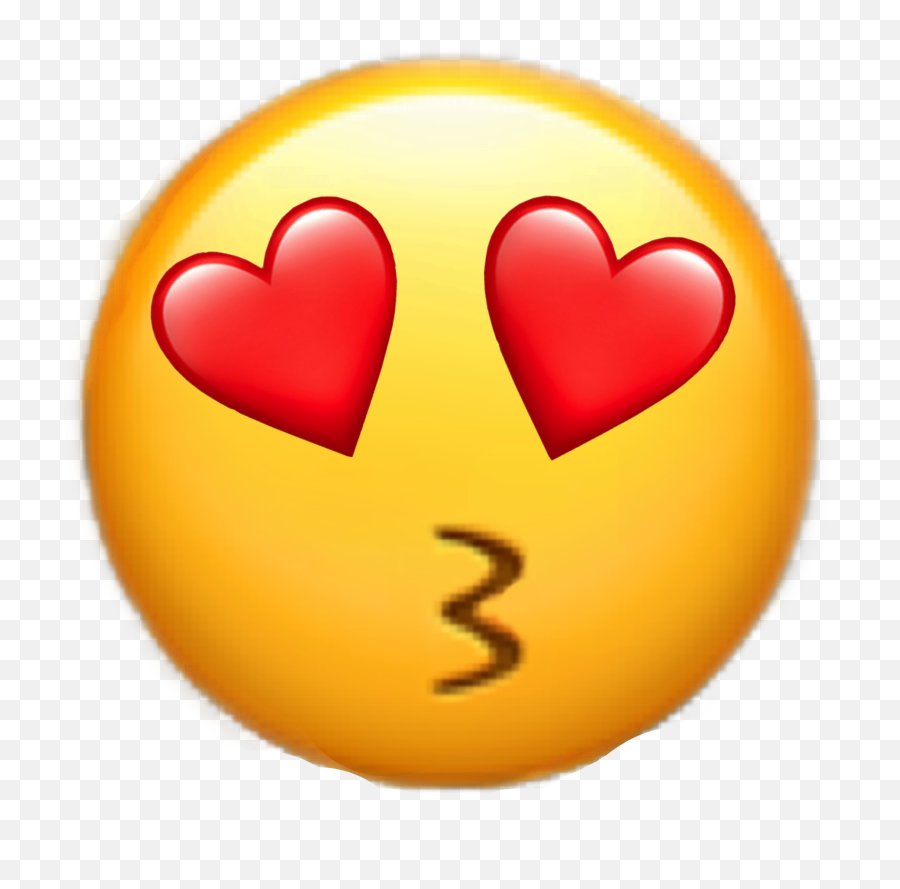 Emoji Love Kisses Sticker By - Emojis De Iphone Mezclados,Cute Kisses Emoji