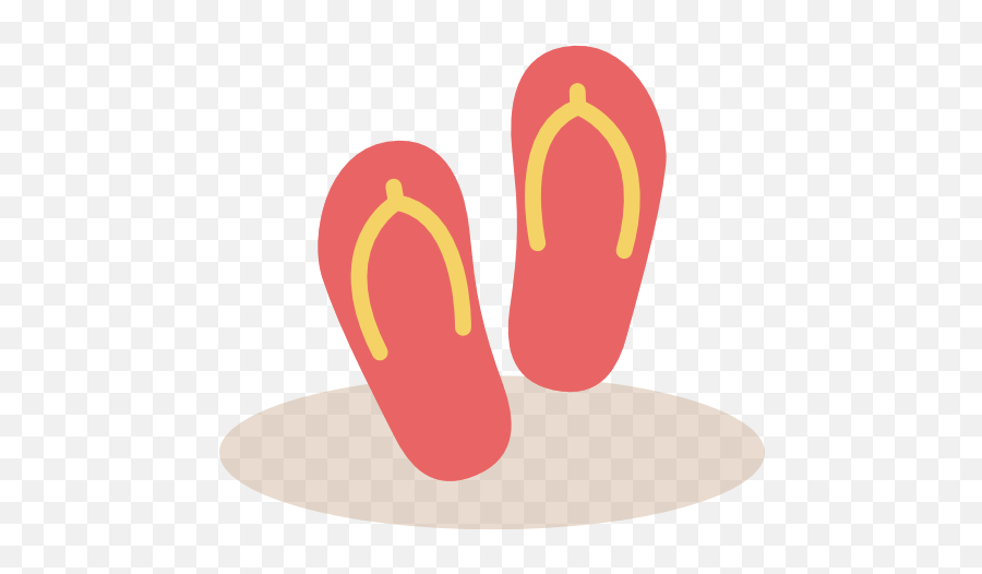 Flip Flops Free Icon Of Vacation Time Icons - Png Emoji,Free Flip Flop Emoticons