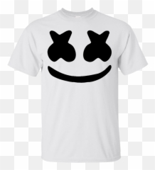 Marshmello Shirt White Emoji,Marshmello Emoji