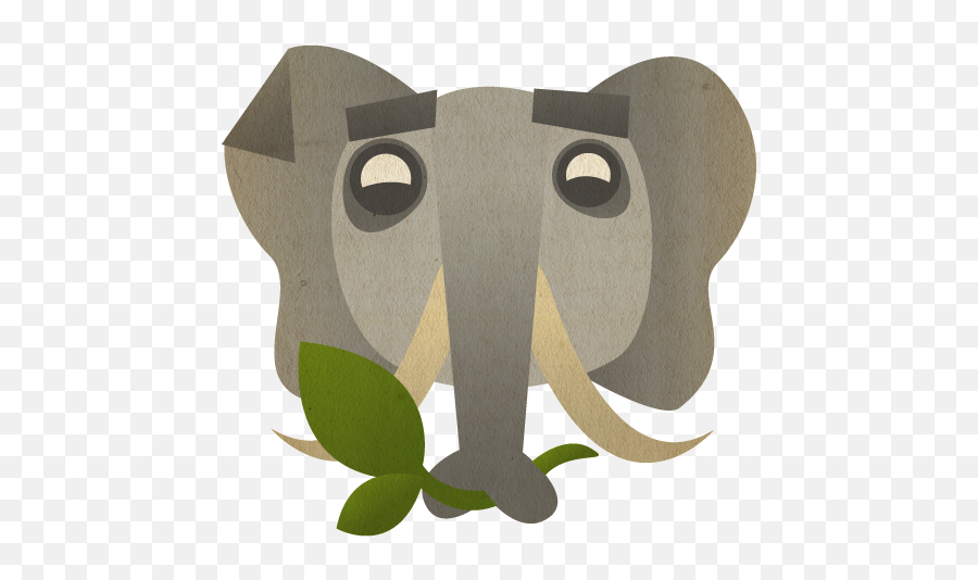 Evernote 256 Icon Emoji,Elphant Emoticon