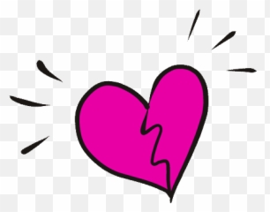 Broken Heart Breaking Up Sticker By The - Transparent Broken Heart Gif Png Emoji,Breaking Heart Emoji