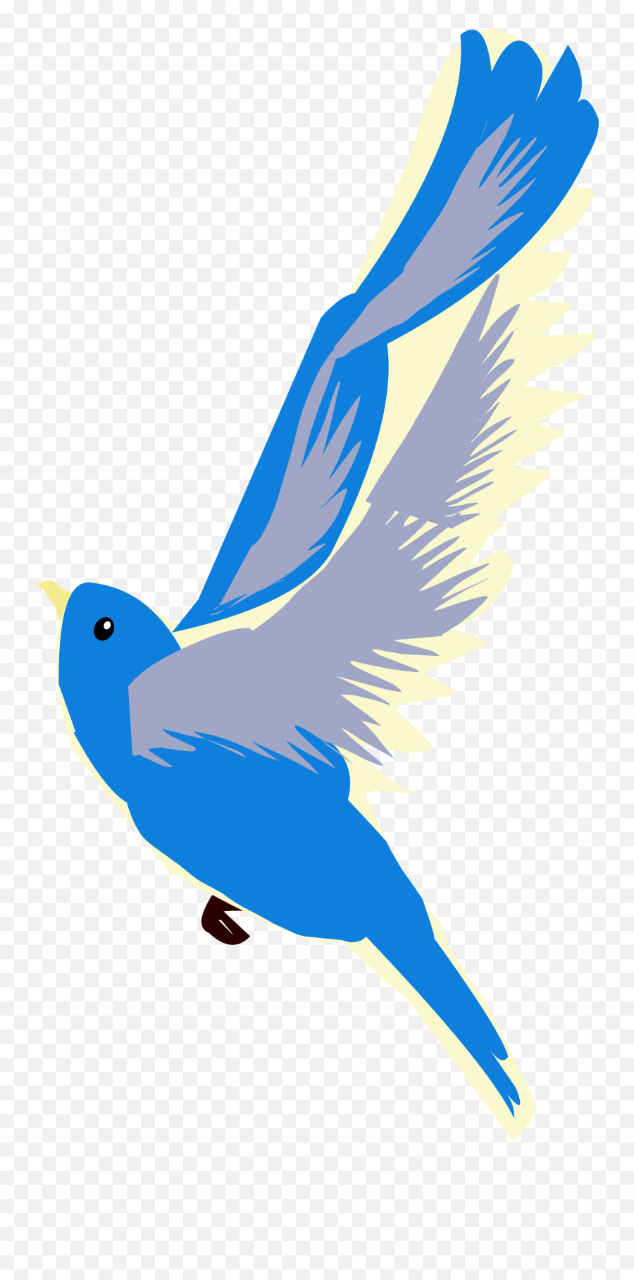 Blue Bird Flying Nature Drawing Free Image Download Emoji,Nature Outdoors Emotion