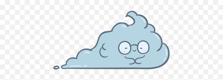 Cloud Cute Transparent Png U0026 Svg Vector Emoji,Emoji Transparent Background Clouds