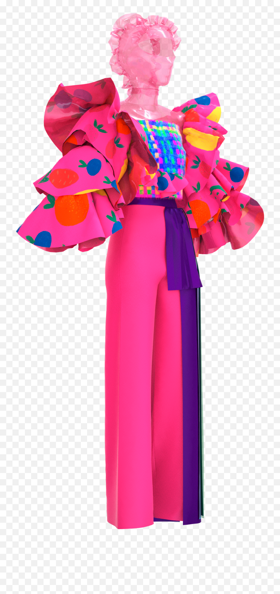 Pink Balaclava Outfit U2013 Dressx Emoji,Emojis Art Palette