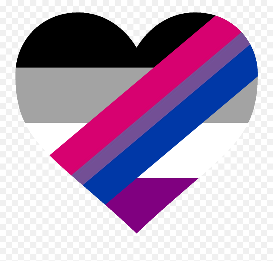 Apophisofficer Intersectional Hearts Series Pt 1 Emoji,Bi Flag Emoji
