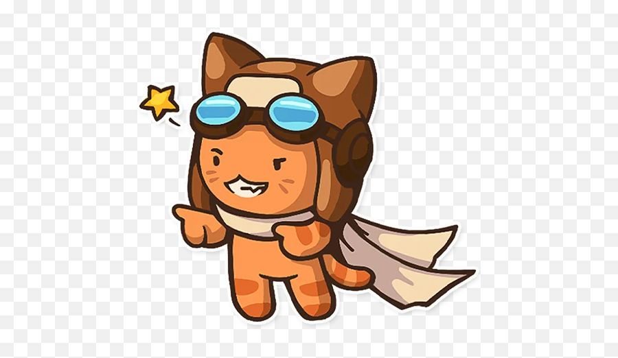 Telegram Sticker From Kotpilot Pack Emoji,Pilot Emoji