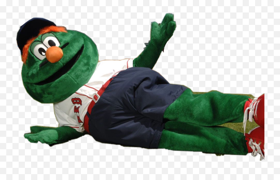 Wallythegreenmonster Redsox Sticker - Red Sox Wally Emoji,Emoji Mascot Costume