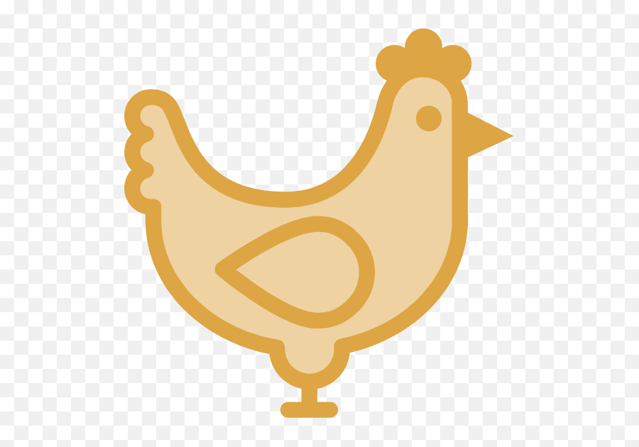 Calm Chicken Graphic - Marans Emoji,Chicken Emoji