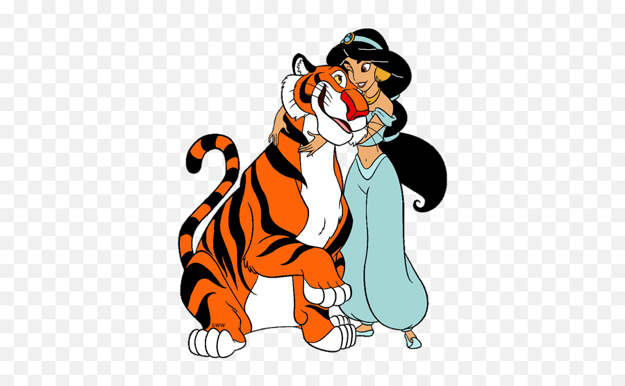 Jasminerajahgif 400489 Dessins Disney Dessin - Jasmine And Rajah Emoji,Aladdin As Told By Emoji