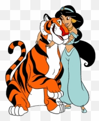 Jasminerajahgif 400489 Dessins Disney Dessin - Jasmine And Rajah Emoji,Aladdin As Told By Emoji