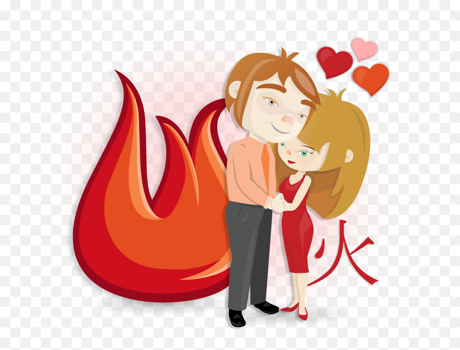 The 5 Elements - Happy Emoji,Fire Emotions