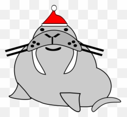 Itu0027s Beginning To Look A Lot Like Christmas - Santa Walrus Emoji,Mansplaining Emoji