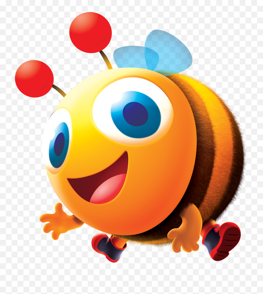 Little Garden New World - Happy Emoji,Busy Bee Emoticon
