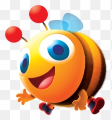 Little Garden New World - Happy Emoji,Busy Bee Emoticon