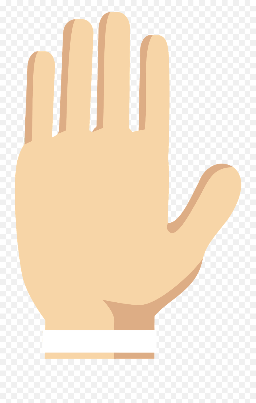 Open Hand - Palm Side Clipart Free Download Transparent Sign Language Emoji,Side Hand Emoji