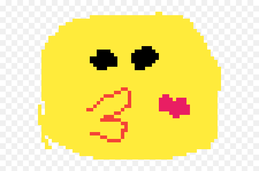Pixilart - Happy Emoji,How To Draw Kissing Emoji