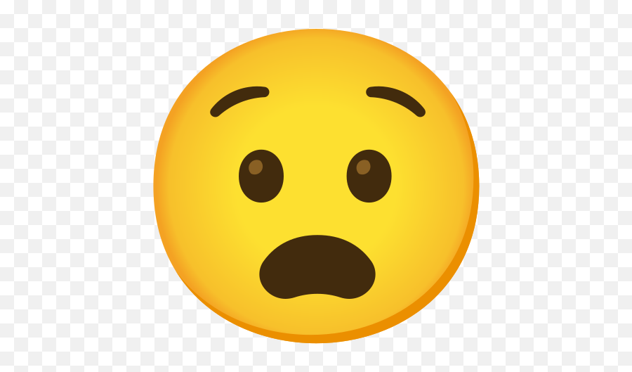 Anguished Face Emoji - Emoji Angustiado,Rainbow Emoji Face