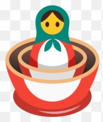 Nesting Dolls Emoji - Whatsapp Emoji Matrioska,Russian Flag Emoji