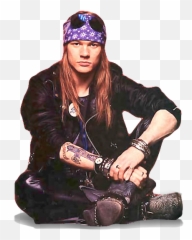 Thinkin Skin Temporary Tattoos - Axl Guns N Roses Young Emoji,Emoji Temporary Tattoos