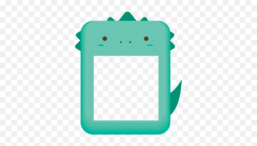 Dinosaur Face Light Switch Sticker - Horizontal Emoji,Emoji Table Cover