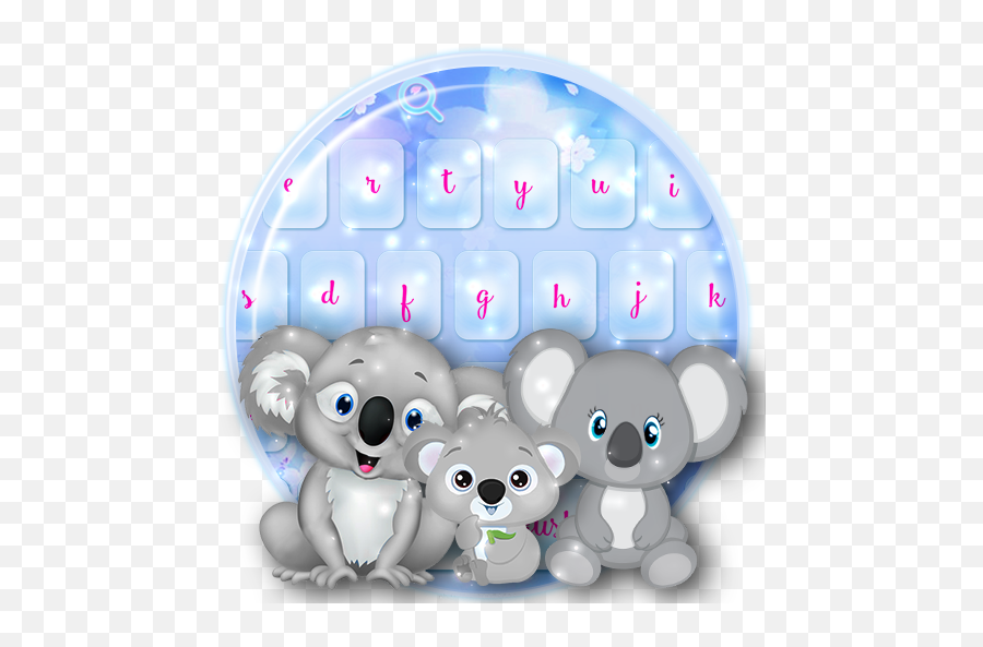 Spruce Koala Keyboard Theme - Soft Emoji,Opossum Emoji