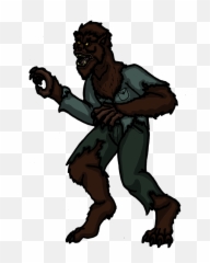 Horror Flora - Wolfman Transparent Background Black And White Emoji,Cthulhu Mythos Monsters Have Emotion