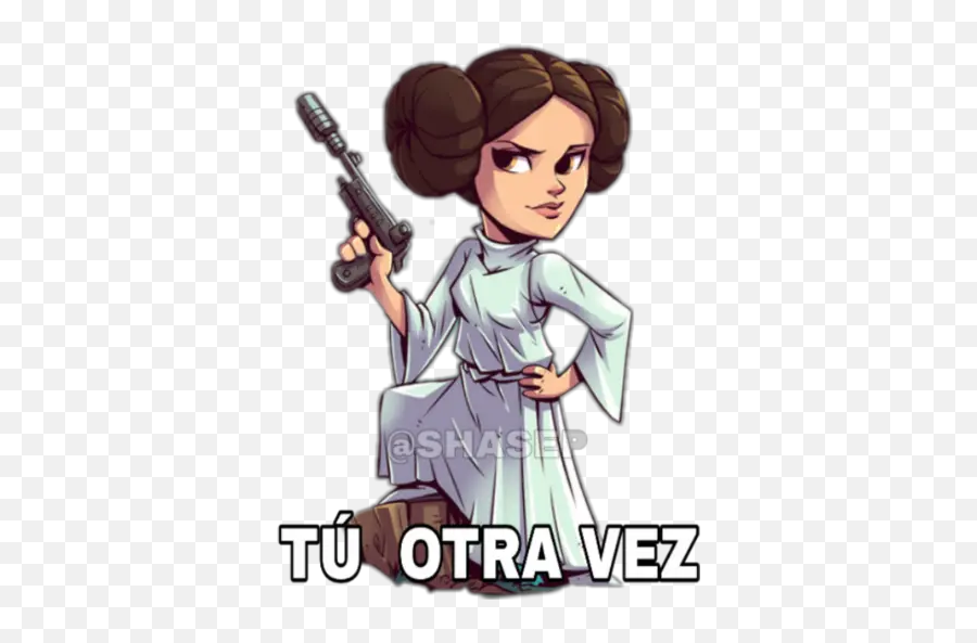 Star Wars Stickers For - Derek Laufman Star Wars Leia Emoji,Emojis De Star Wars Para Facebook