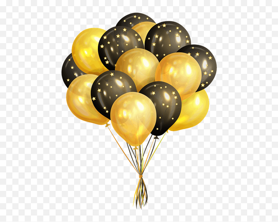 About Us - Paradise Event Golden Black Balloons Png Emoji,Balloon Column Emoji
