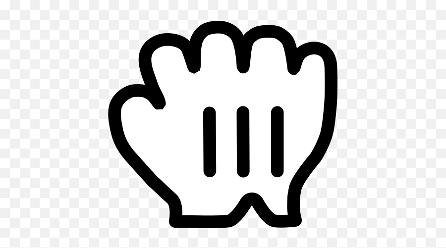 Closed Hand Cursor Free Icon Of Vector - Transparent Mac Cursor Emoji,Cursor Farm Emojis