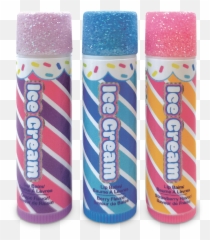Ice Cream Truck Lip Balm And Gloss Set - Girly Emoji,Cupcake+truck Emoji
